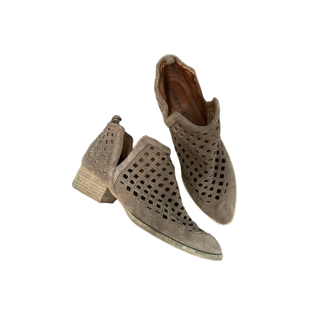 Jeffrey Campbell Tan Booties